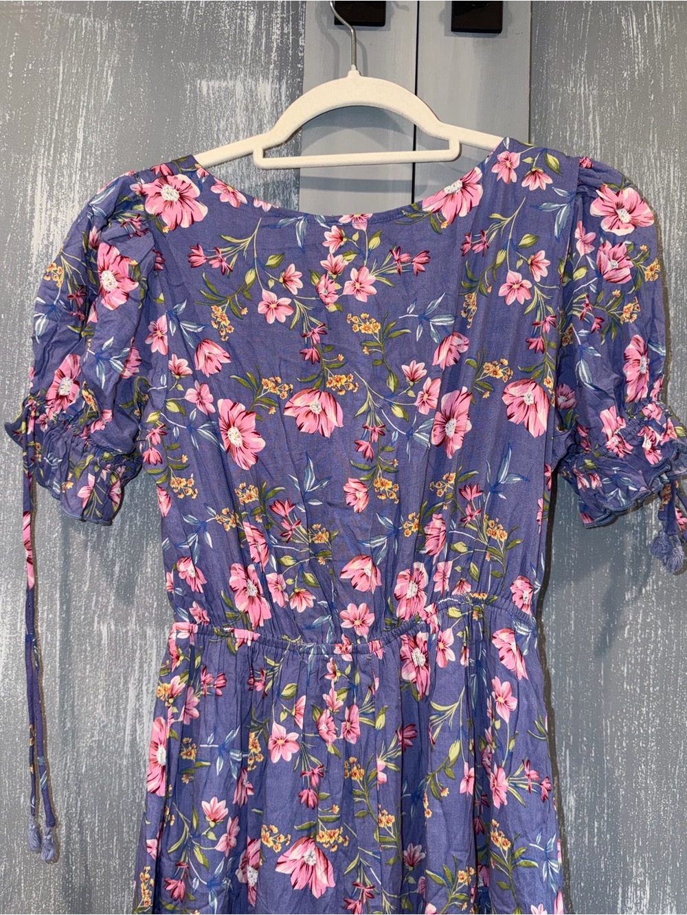Petal & Pup Prue Purple Floral Midi Dress NWT Size US 4 - Picture 7 of 7